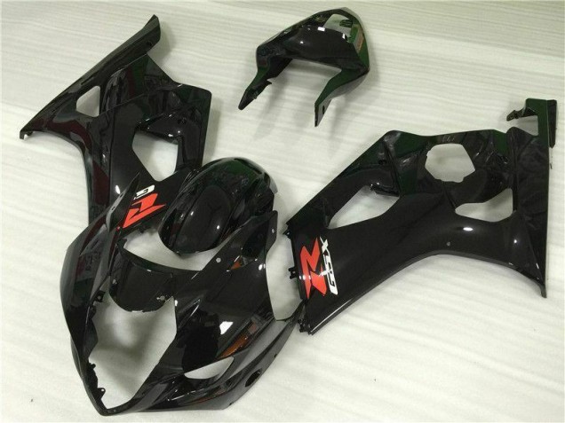 Suzuki GSXR 1000 K3 03-04 Vollverkleidung - Glänzend Schwarz Suzuki GSXR 1000 K3 03-04 Vollverkleidung - Glänzend Schwarz