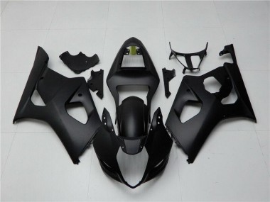 Suzuki GSXR 1000 K3 03-04 Vollverkleidung - Matt Schwarz