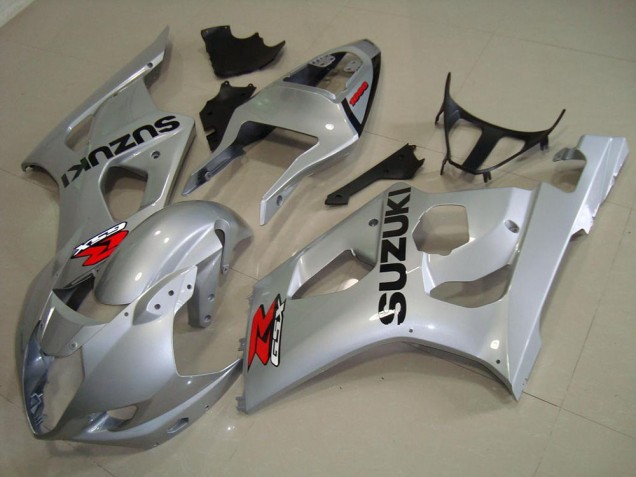 Suzuki GSXR 1000 K3 03-04 Vollverkleidung - Silber
