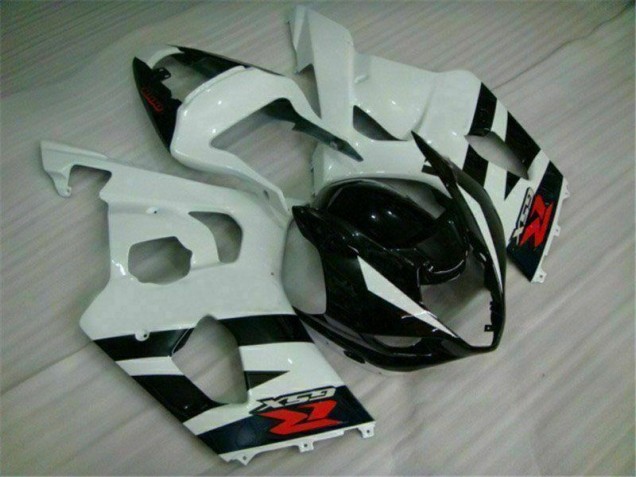 Suzuki GSXR 1000 K3 03-04 Vollverkleidung - Weiß Schwarz