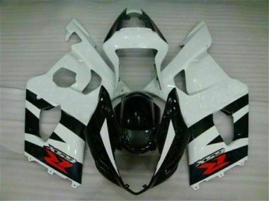 Suzuki GSXR 1000 K3 03-04 Vollverkleidung - Weiß Schwarz