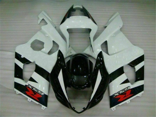 Suzuki GSXR 1000 K3 03-04 Vollverkleidung - Weiß Schwarz