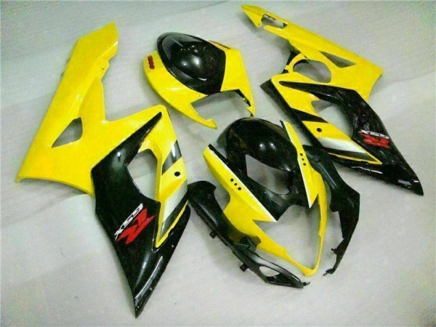 Suzuki GSXR 1000 K5 05-06 Verkleidung - Gelb Schwarz Suzuki GSXR 1000 K5 05-06 Verkleidung - Gelb Schwarz