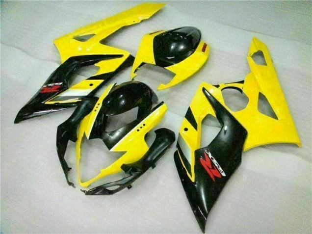 Suzuki GSXR 1000 K5 05-06 Verkleidung - Gelb Schwarz Suzuki GSXR 1000 K5 05-06 Verkleidung - Gelb Schwarz