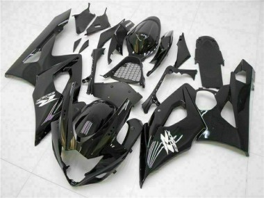 Suzuki GSXR 1000 K5 05-06 Verkleidung - Glänzend Schwarz
