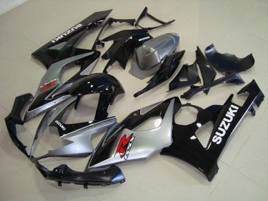 Suzuki GSXR 1000 K5 05-06 Verkleidung - Grau Schwarz
