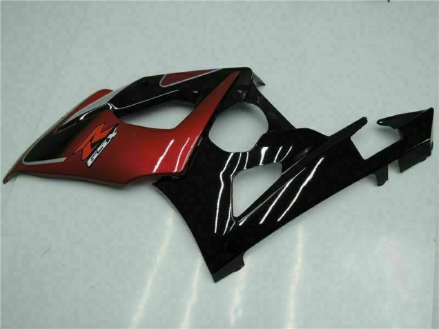 Suzuki GSXR 1000 K5 05-06 Verkleidung - Rot Schwarz Suzuki GSXR 1000 K5 05-06 Verkleidung - Rot Schwarz