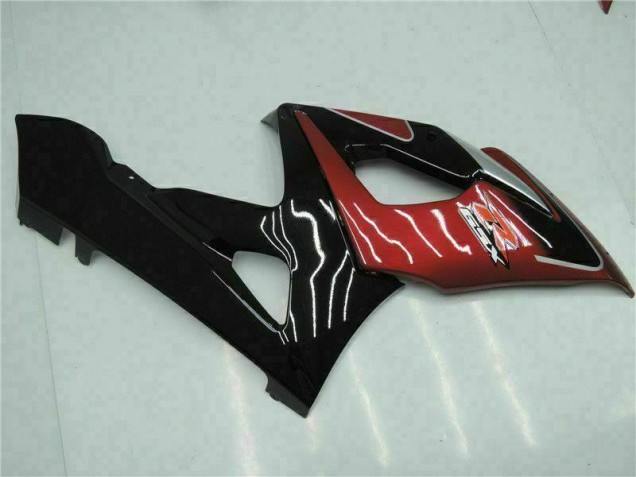 Suzuki GSXR 1000 K5 05-06 Verkleidung - Rot Schwarz Suzuki GSXR 1000 K5 05-06 Verkleidung - Rot Schwarz