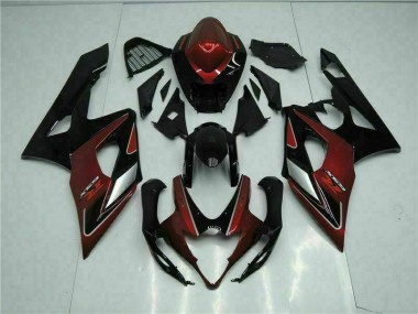 Suzuki GSXR 1000 K5 05-06 Verkleidung - Rot Schwarz
