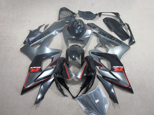 Suzuki GSXR 1000 K5 05-06 Verkleidung - Schwarz Rot Suzuki GSXR 1000 K5 05-06 Verkleidung - Schwarz Rot