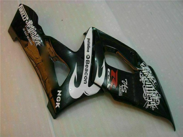 Suzuki GSXR 1000 K5 05-06 Verkleidung - Weiß Schwarz