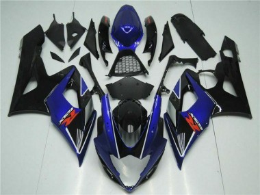 Suzuki GSXR 1000 K5 05-06 Verkleidungen - Blau Schwarz