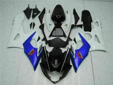 Suzuki GSXR 1000 K5 05-06 Verkleidungen - Blau Weiß