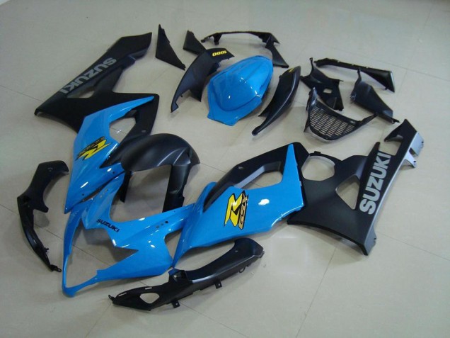 Suzuki GSXR 1000 K5 05-06 Verkleidungen - Blau und Matt Schwarz Suzuki GSXR 1000 K5 05-06 Verkleidungen - Blau und Matt Schwarz