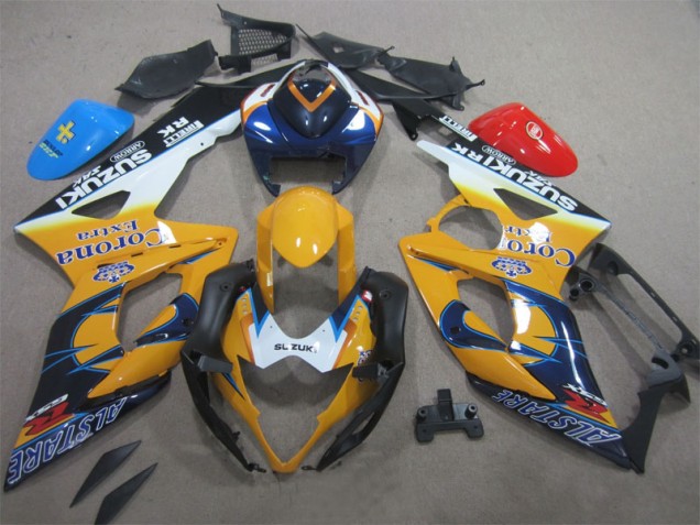 Suzuki GSXR 1000 K5 05-06 Verkleidungen - Gelb Blau Corona Extra Suzuki GSXR 1000 K5 05-06 Verkleidungen - Gelb Blau Corona Extra