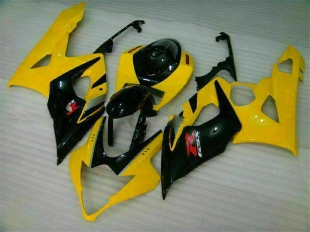 Suzuki GSXR 1000 K5 05-06 Verkleidungen - Gelb Schwarz Suzuki GSXR 1000 K5 05-06 Verkleidungen - Gelb Schwarz