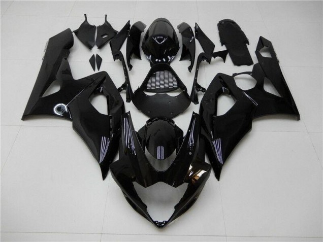 Suzuki GSXR 1000 K5 05-06 Verkleidungen - Glänzend Schwarz Suzuki GSXR 1000 K5 05-06 Verkleidungen - Glänzend Schwarz