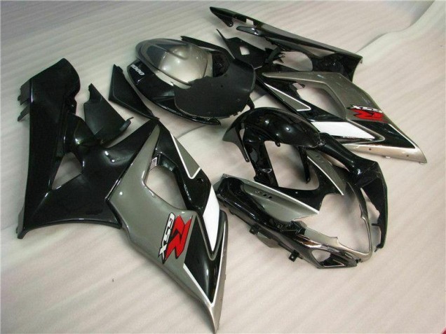 Suzuki GSXR 1000 K5 05-06 Verkleidungen - Grau Schwarz