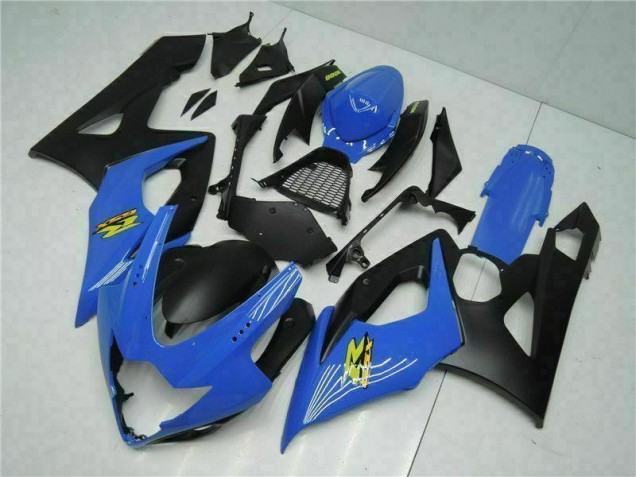 Suzuki GSXR 1000 K5 05-06 Verkleidungen Komplett Sets - Blau Schwarz Suzuki GSXR 1000 K5 05-06 Verkleidungen Komplett Sets - Blau Schwarz