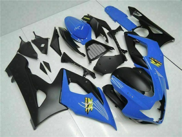 Suzuki GSXR 1000 K5 05-06 Verkleidungen Komplett Sets - Blau Schwarz Suzuki GSXR 1000 K5 05-06 Verkleidungen Komplett Sets - Blau Schwarz