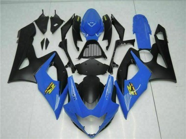 Suzuki GSXR 1000 K5 05-06 Verkleidungen Komplett Sets - Blau Schwarz