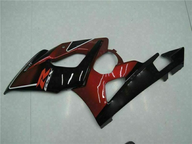 Suzuki GSXR 1000 K5 05-06 Verkleidungen Komplett Sets - Rot Schwarz Suzuki GSXR 1000 K5 05-06 Verkleidungen Komplett Sets - Rot Schwarz