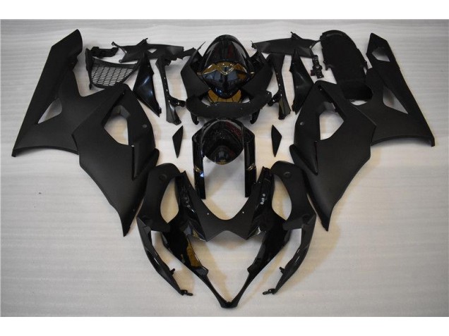 Suzuki GSXR 1000 K5 05-06 Verkleidungen - Matt schwarz Glänzend