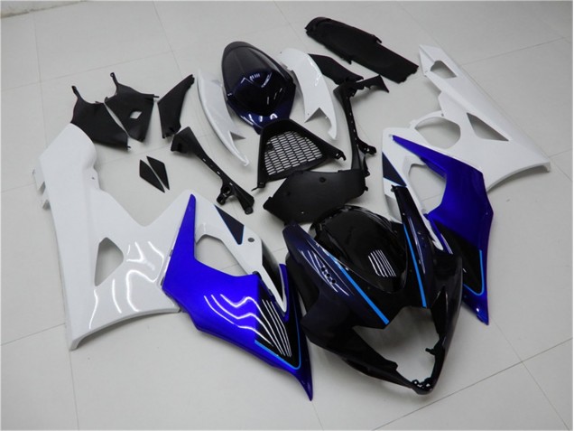 Suzuki GSXR 1000 K5 05-06 Verkleidungen & Plastik - Blau Weiß Suzuki GSXR 1000 K5 05-06 Verkleidungen & Plastik - Blau Weiß