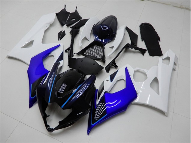 Suzuki GSXR 1000 K5 05-06 Verkleidungen & Plastik - Blau Weiß Suzuki GSXR 1000 K5 05-06 Verkleidungen & Plastik - Blau Weiß