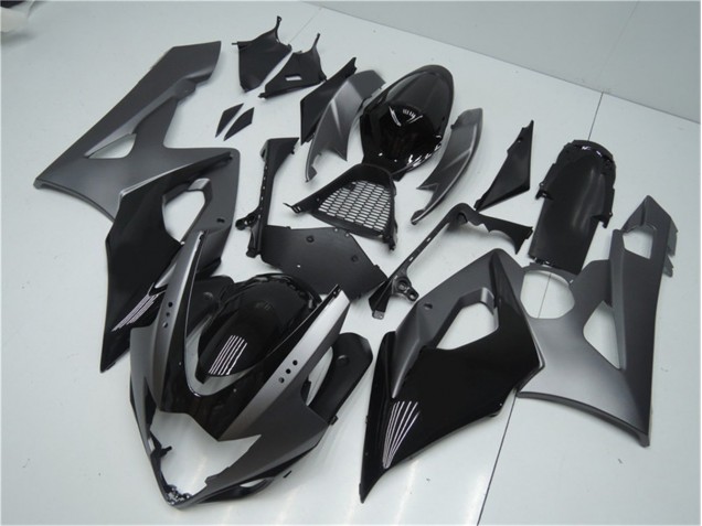 Suzuki GSXR 1000 K5 05-06 Verkleidungen & Plastik - Grau Schwarz Suzuki GSXR 1000 K5 05-06 Verkleidungen & Plastik - Grau Schwarz