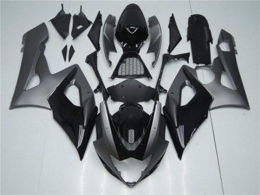 Suzuki GSXR 1000 K5 05-06 Verkleidungen & Plastik - Grau Schwarz