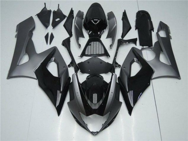 Suzuki GSXR 1000 K5 05-06 Verkleidungen & Plastik - Grau Schwarz Suzuki GSXR 1000 K5 05-06 Verkleidungen & Plastik - Grau Schwarz
