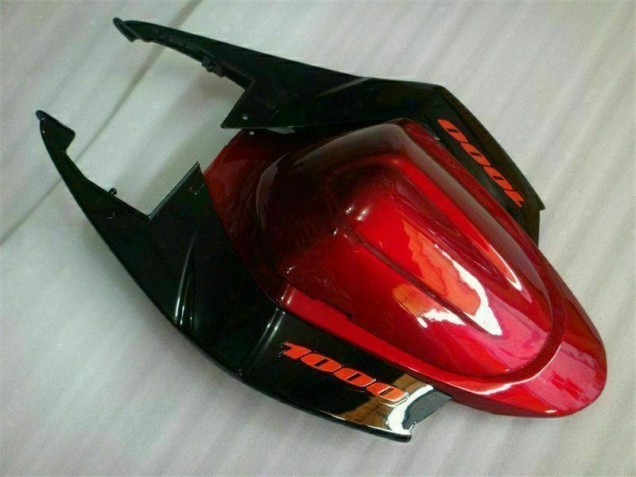 Suzuki GSXR 1000 K5 05-06 Verkleidungen & Plastik - Rot Schwarz
