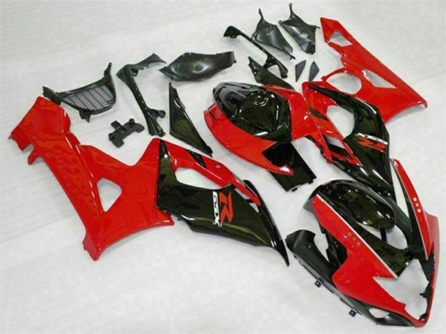 Suzuki GSXR 1000 K5 05-06 Verkleidungen - Rot Schwarz