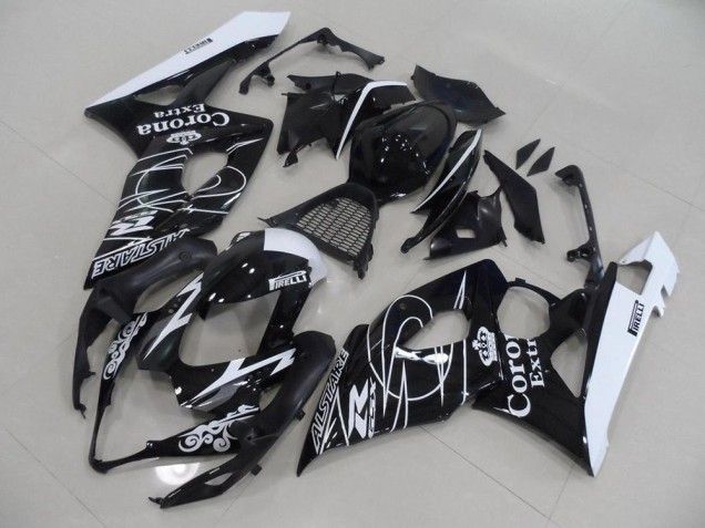 Suzuki GSXR 1000 K5 05-06 Verkleidungen - Schwarz Corona