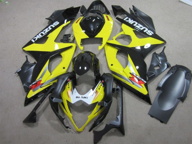 Suzuki GSXR 1000 K5 05-06 Verkleidungen - Schwarz Gelb