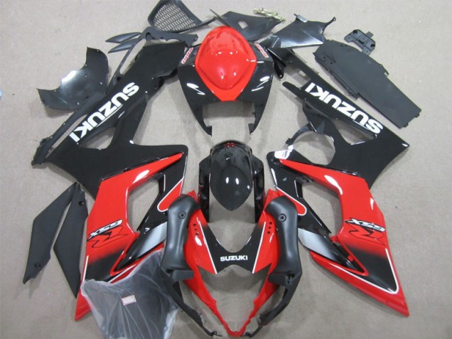 Suzuki GSXR 1000 K5 05-06 Verkleidungen - Schwarz Rot