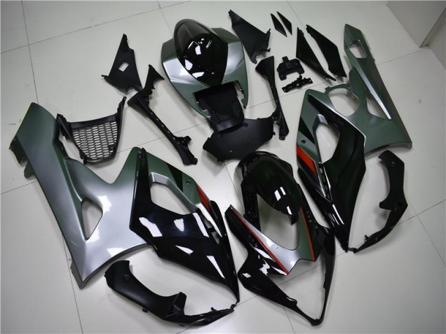 Suzuki GSXR 1000 K5 05-06 Verkleidungen - Schwarz Silber