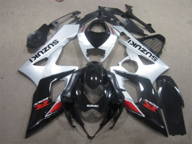 Suzuki GSXR 1000 K5 05-06 Verkleidungen - Schwarz Weiß Suzuki GSXR 1000 K5 05-06 Verkleidungen - Schwarz Weiß