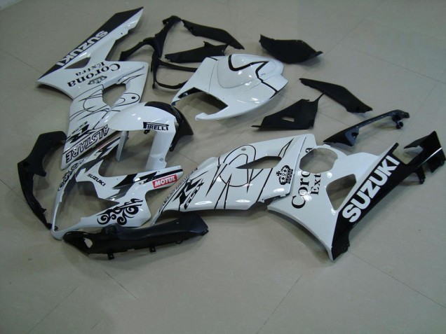 Suzuki GSXR 1000 K5 05-06 Verkleidungen - Weiß Corona Suzuki GSXR 1000 K5 05-06 Verkleidungen - Weiß Corona