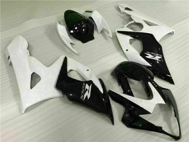 Suzuki GSXR 1000 K5 05-06 Verkleidungen - Weiß Schwarz Suzuki GSXR 1000 K5 05-06 Verkleidungen - Weiß Schwarz