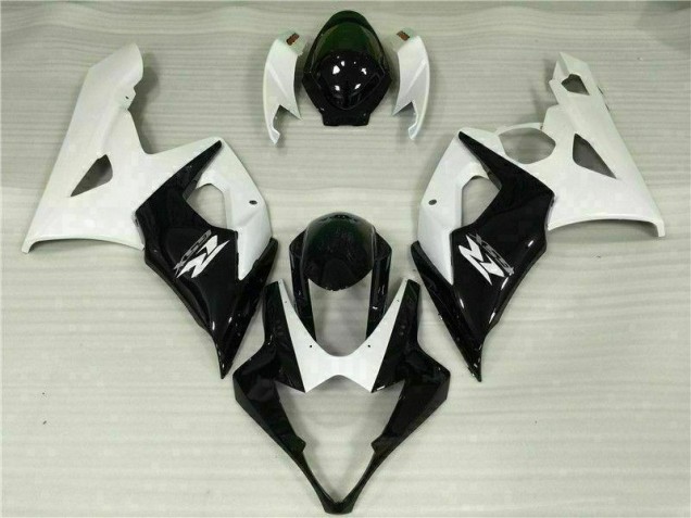 Suzuki GSXR 1000 K5 05-06 Verkleidungen - Weiß Schwarz Suzuki GSXR 1000 K5 05-06 Verkleidungen - Weiß Schwarz