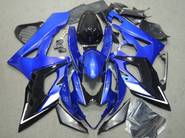 Suzuki GSXR 1000 K5 05-06 Vollverkleidung - Blau Schwarz Suzuki GSXR 1000 K5 05-06 Vollverkleidung - Blau Schwarz