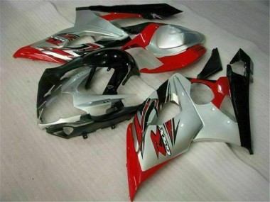 Suzuki GSXR 1000 K5 05-06 Vollverkleidung - Rot Weiß