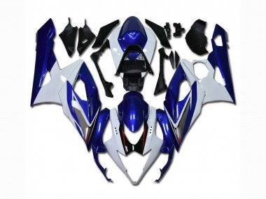 Suzuki GSXR 1000 K5 05-06 Vollverkleidung - Weiß Blau