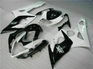 Suzuki GSXR 1000 K5 05-06 Vollverkleidung - Weiß Schwarz