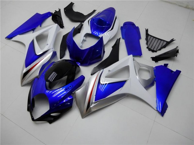 Suzuki GSXR 1000 K7 07-08 Verkleidung - Blau Weiß