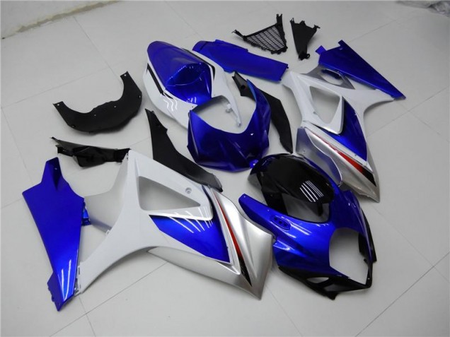 Suzuki GSXR 1000 K7 07-08 Verkleidung - Blau Weiß