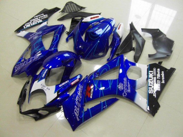 Suzuki GSXR 1000 K7 07-08 Verkleidungen - Blau Corona