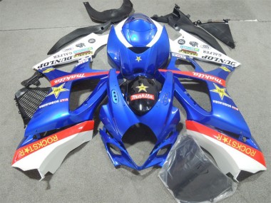 Suzuki GSXR 1000 K7 07-08 Verkleidungen - Blau Rockstar